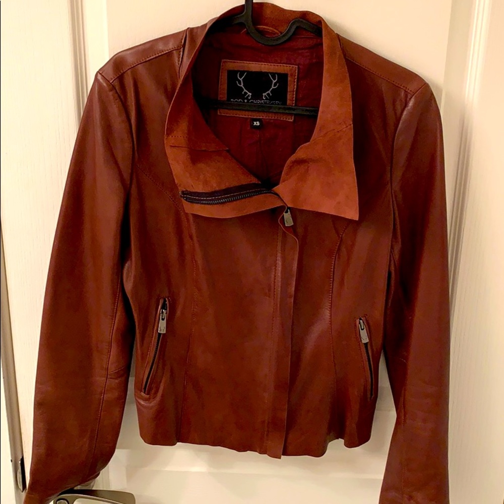 Bod & Christensen Leather Jacket - Picture 6 of 6